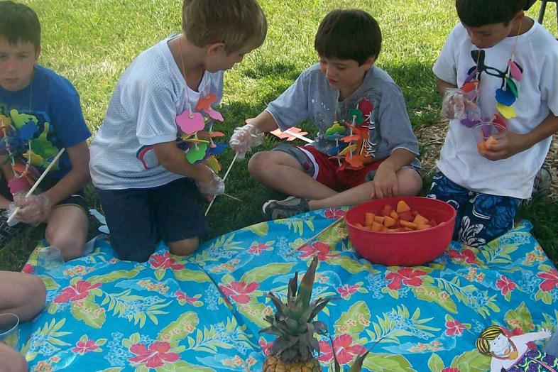 Aloha Summer at summer day camp