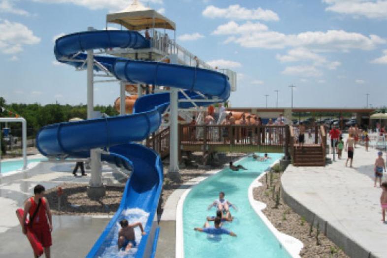 Outdoor Waterparks at the YMCA of Greater Wichita